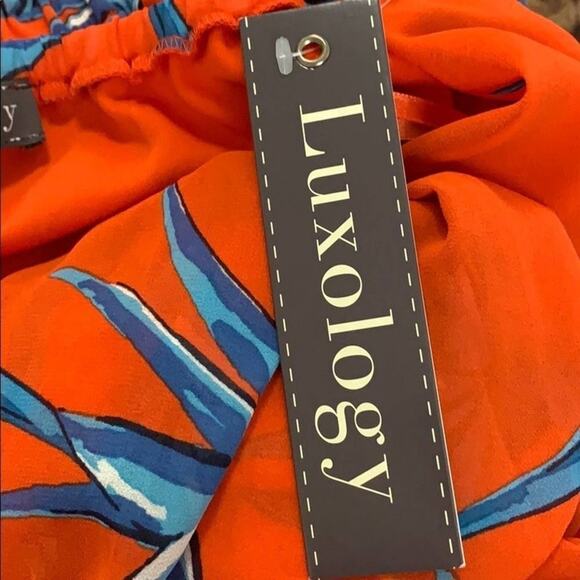 NWT LUXOLOGY FLORAL‎ SUN DRESS SIZE 12 - Picture 7 of 8